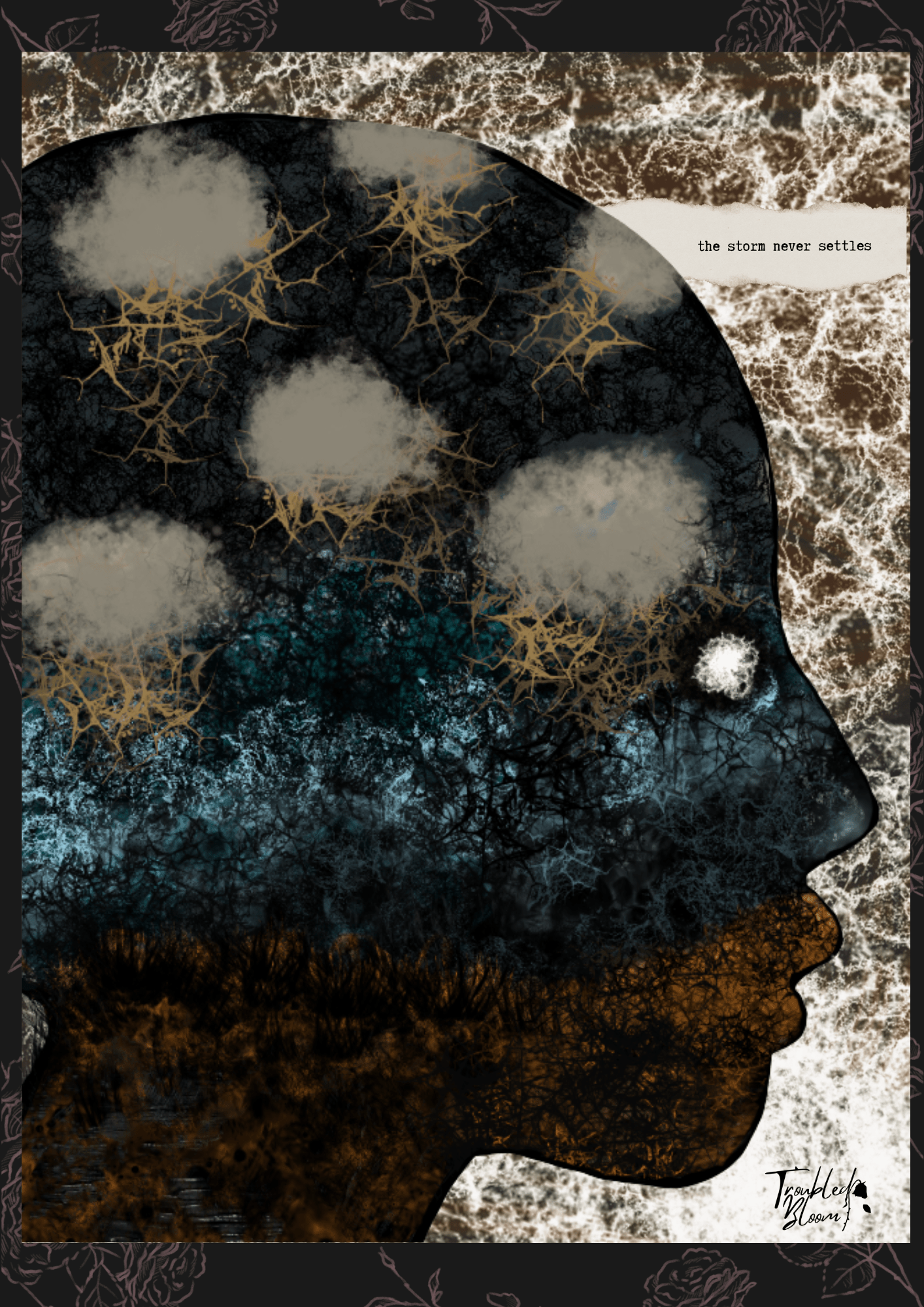 Prints - Troubled Bloom