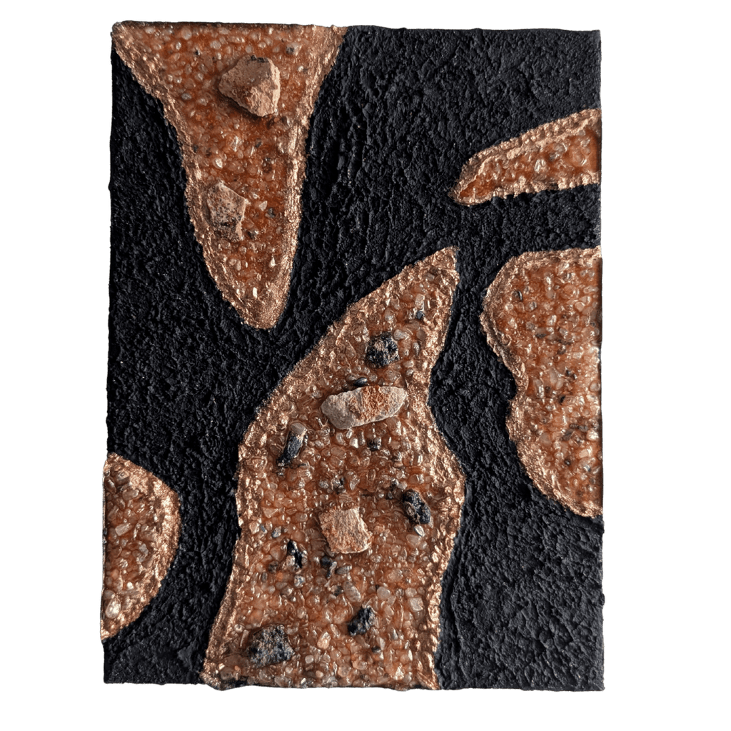 Ember Stone - Original Textured Painting