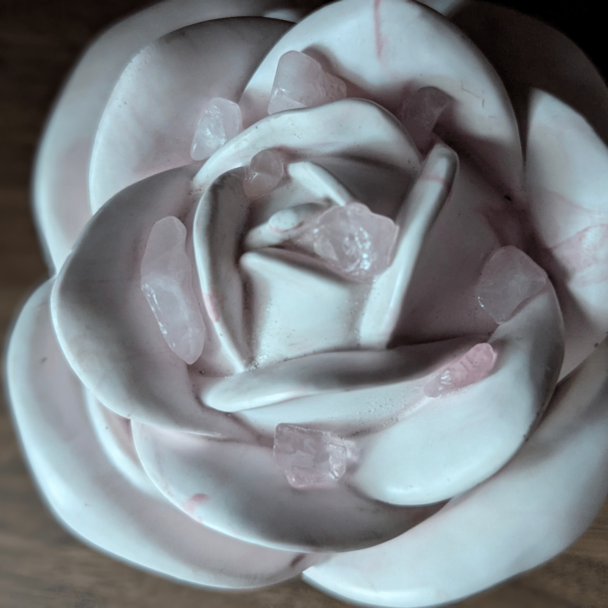 Sacred Rose Pot - Troubled Bloom