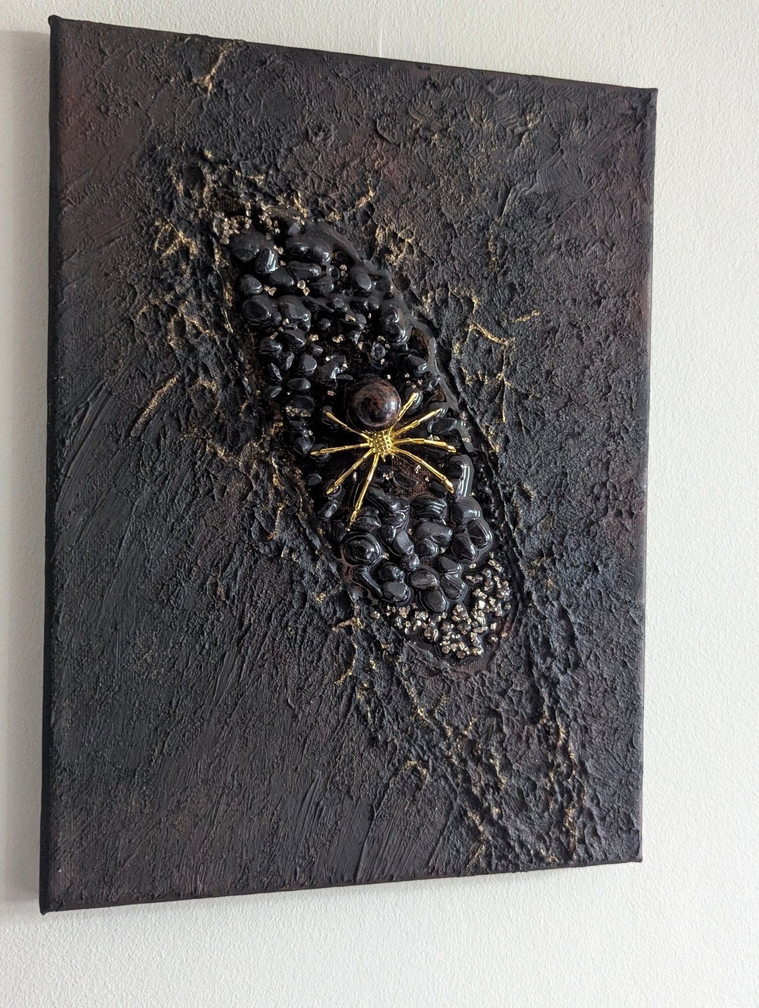 Shadowbound - Original Textured Painting