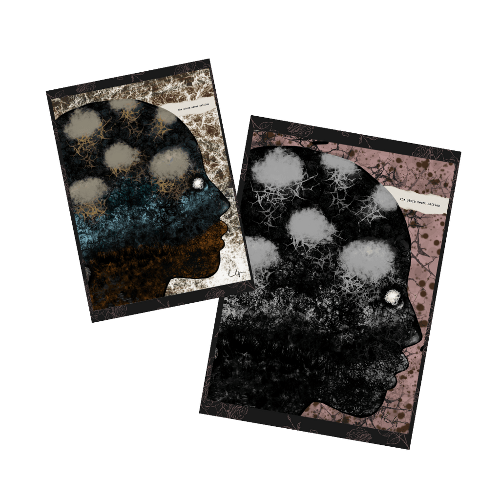 The Storm Never Settles - Art Print - Troubled Bloom